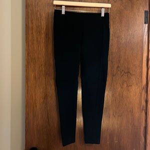 Loft Black Trouser Leggings w/ Sideseam